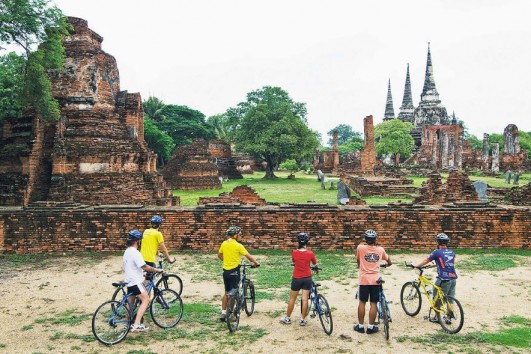 Bike Ride Tour from Bangkok to Ayutthaya